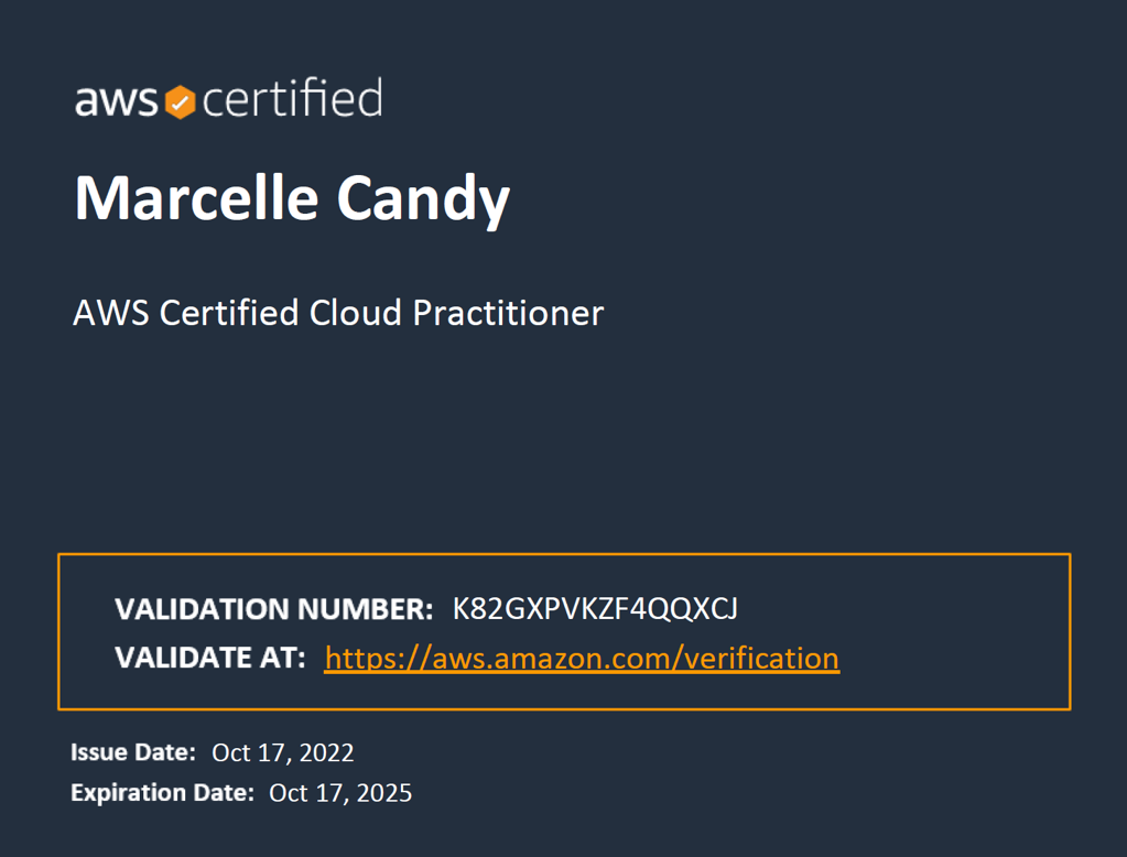 AWS Certified Cloud Practitioner